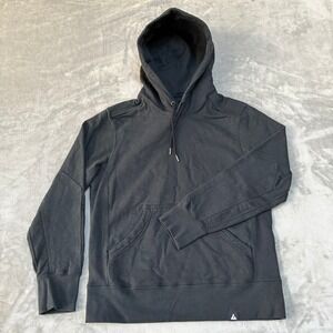 American Giant Classic Pullover Hoodie Mens Medium Black Thick $155 USA New NWOT